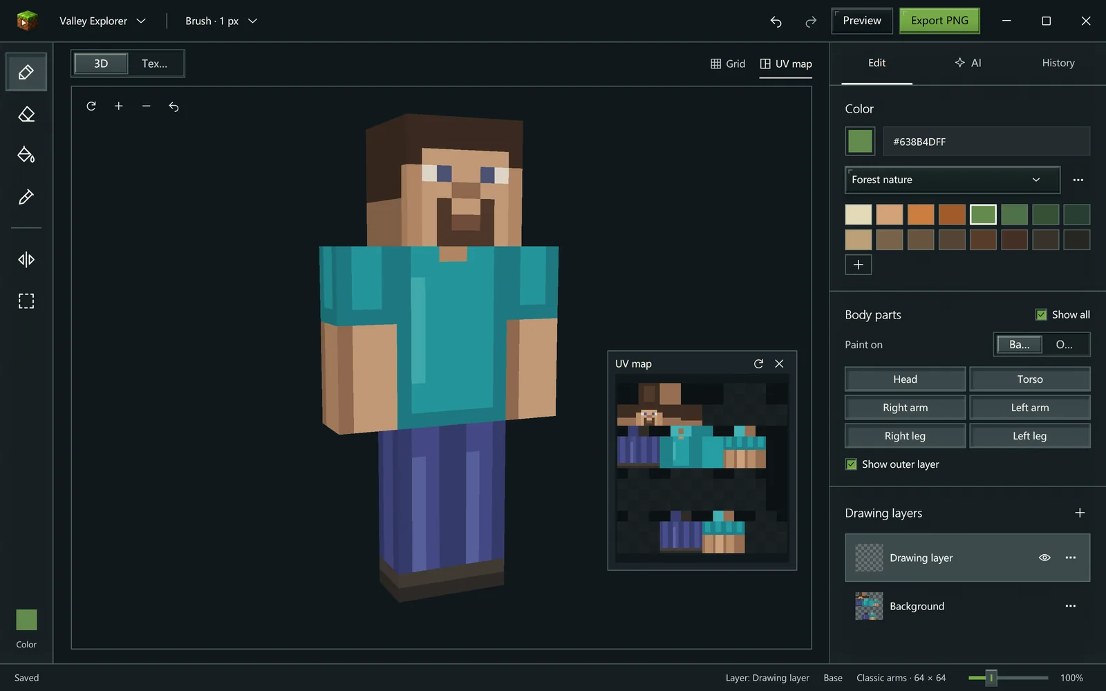 Skin designer